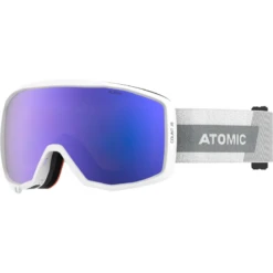 ATOMIC Masque De Ski Junior COUNT JR SPHERICAL - Blanc