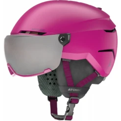 ATOMIC Casque De Ski Junior SAVOR VISOR - Rose