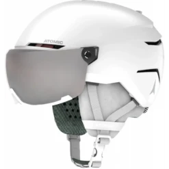 ATOMIC Casque De Ski Junior SAVOR VISOR - Blanc