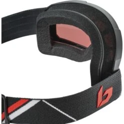 BOLLE Masque De Ski MADDOX - S2 - BLACK MATTE VERMILLON GUN -Bull Skis Magasin bolle maddox s2 black matte vermillon gun masque 2023 7