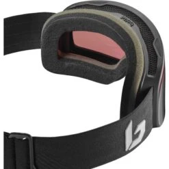 BOLLE Masque De Ski NEVADA SMALL - S2 - BLACK CORP MATTE VERMILLON GUN -Bull Skis Magasin bolle nevada s2 small black corp matte vermillon gun masque 2023 2