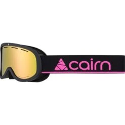 CAIRN Masque De Ski Junior BLAST SPX3000IUM - Mat Black / Neon Pink