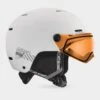 Cébé CEBE Casque De Ski POW VISION - Photochromique 1-3 - WHITE -Bull Skis Magasin cebe pow vision white matte pc photo 1 3 casque visiere 2023