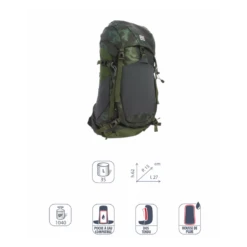 ELEMENTERRE Sac à Dos SIKKIM 35 - Kaki