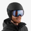 SALOMON Casque De Ski PIONEER LT - Black Silver