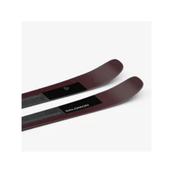 SALOMON Skis STANCE 90 -BLACK/BURGANDY 8 SALOMON Skis STANCE 90 -BLACK/BURGANDY -Bull Skis Magasin salomon n stance 90 black burgandy met skis 2023 1