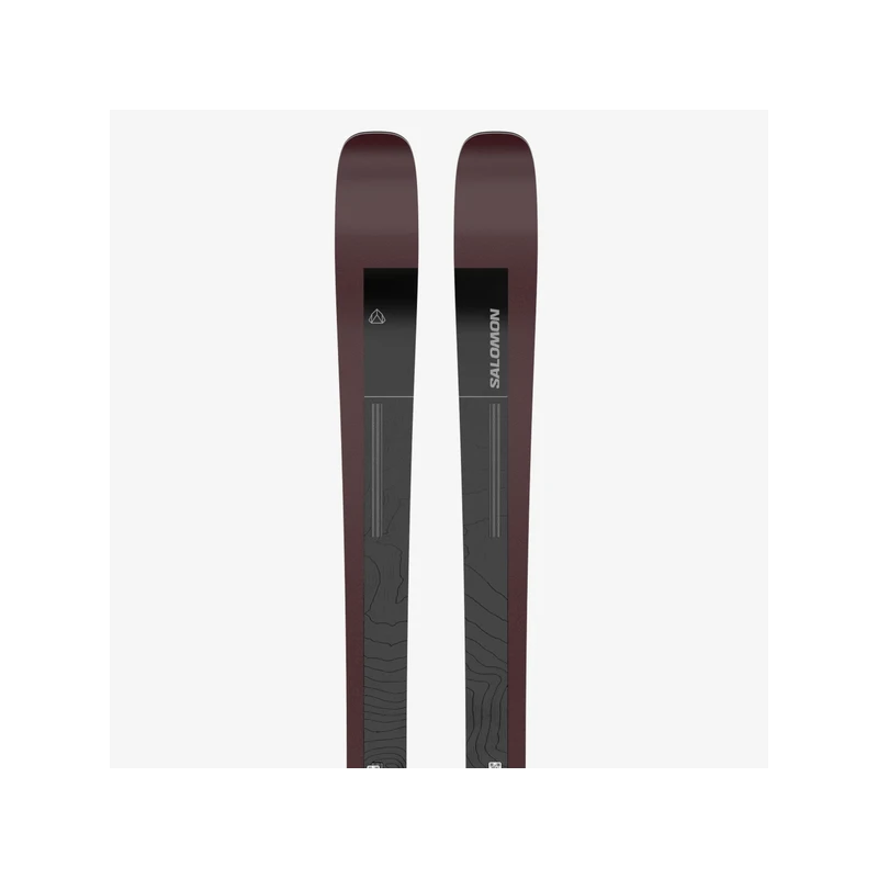 SALOMON Skis STANCE 90 -BLACK/BURGANDY 3 SALOMON Skis STANCE 90 -BLACK/BURGANDY