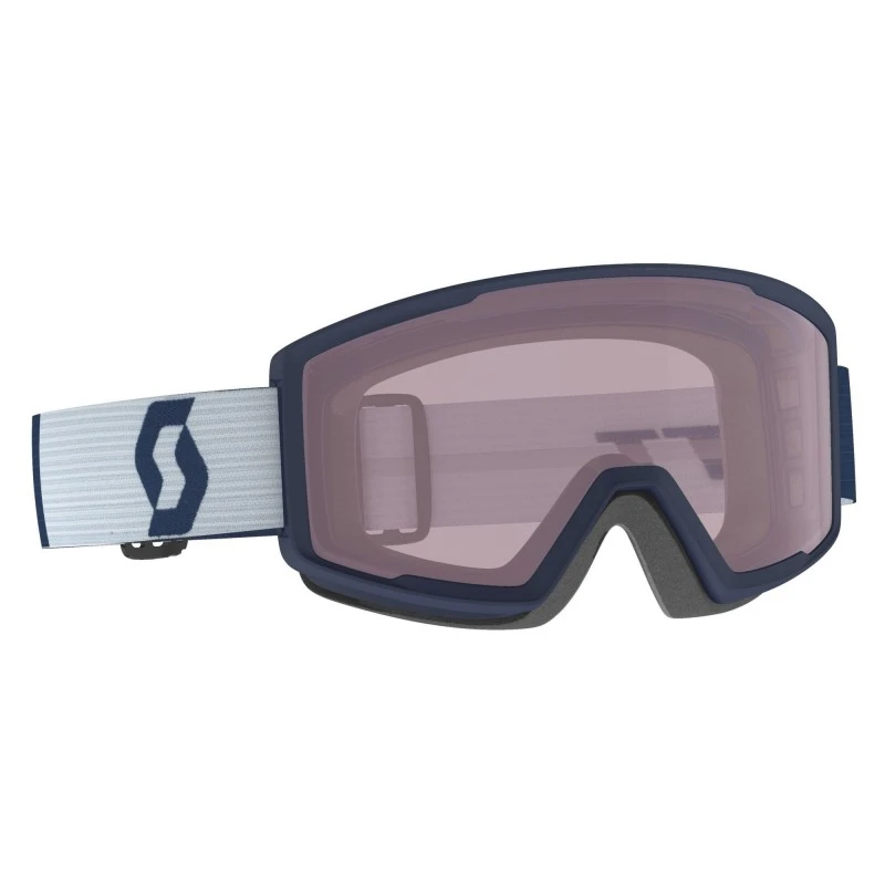 SCOTT Masque De Ski FACTOR - Cat 2 - Blue/Grey / Enhancer 3 SCOTT Masque De Ski FACTOR - Cat 2 - Blue/Grey / Enhancer
