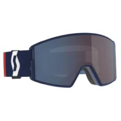 SCOTT Masque De Ski REACT (Cat2+1) - Blue / Blue Chrome