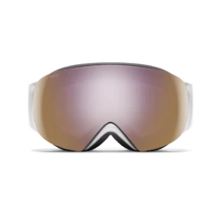 SMITH Masque De Ski IO MAG S - WHITE CHUNKY KNIT CHR ROSEGOLD MIRROR -Bull Skis Magasin smith io mag s white chunky knit chr rosegold mirror masque 2023 2